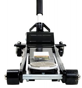 Omega 29023 Magic Lift Black Low Profile Hydraulic Service Jack - 2 Ton Capacity