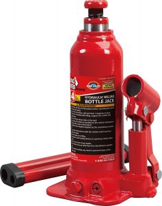 Torin Big Red Hydraulic Bottle Jack, 4 Ton Capacity