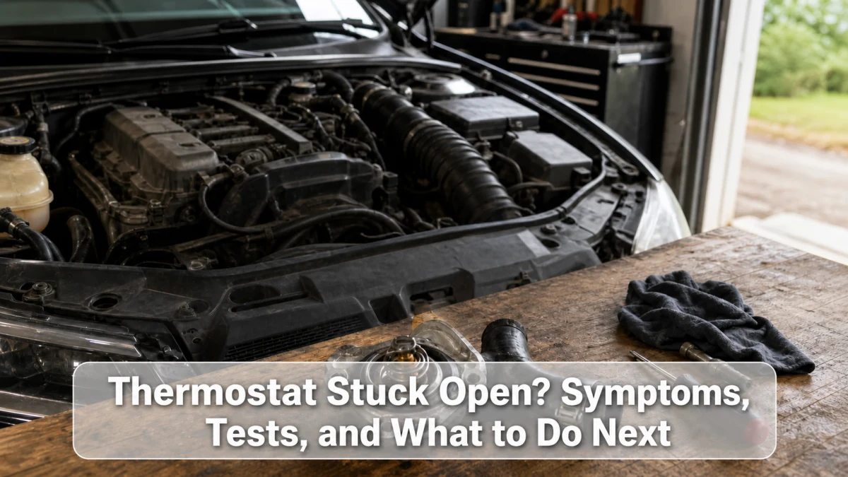 Thermostat Stuck Open? Symptoms, Tests, and What to Do Next