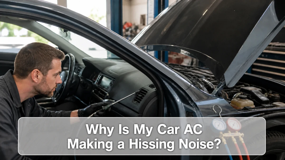 Why Is My Car AC Making a Hissing Noise?