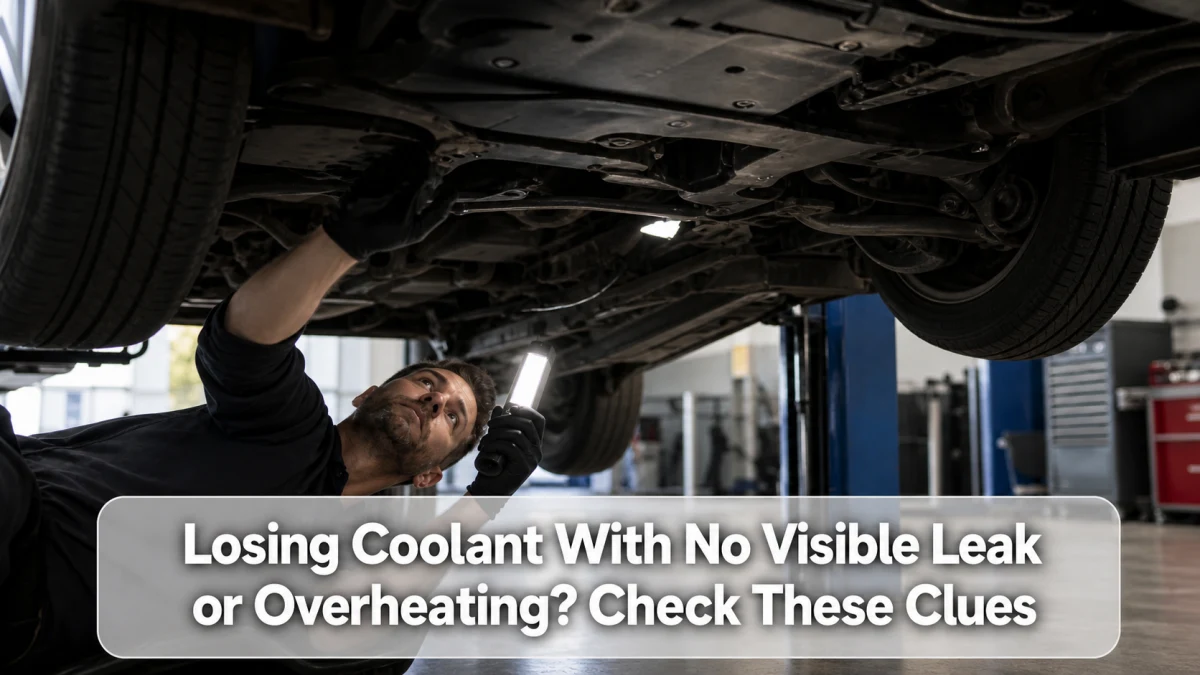Losing Coolant With No Visible Leak or Overheating? Check These Clues