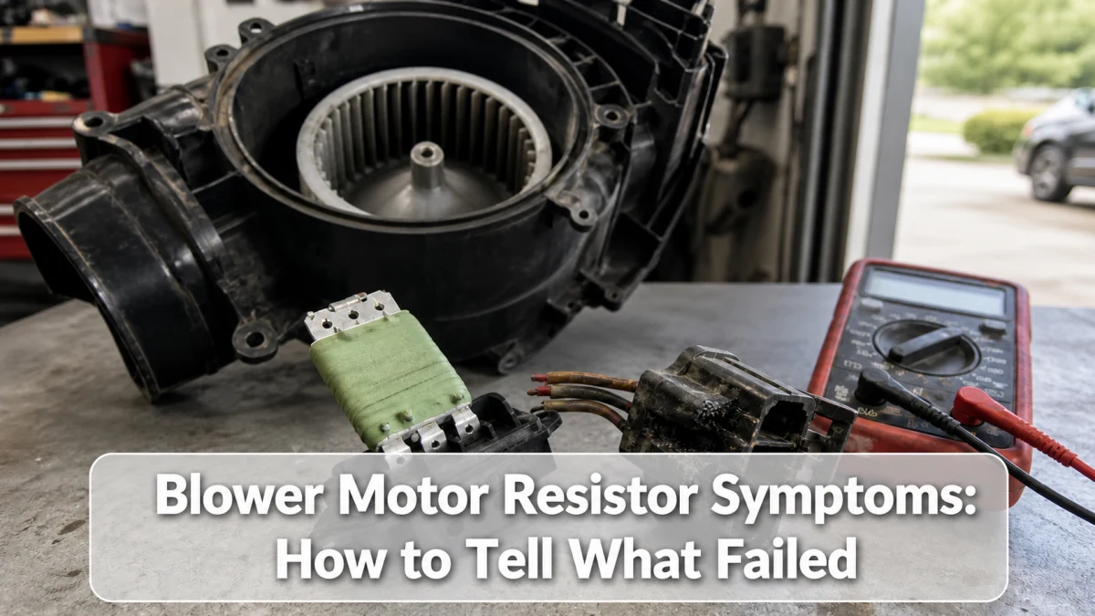 Blower Motor Resistor Symptoms: How to Tell What Failed