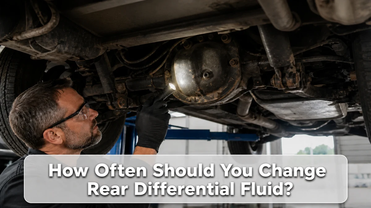 How Often Should You Change Rear Differential Fluid?