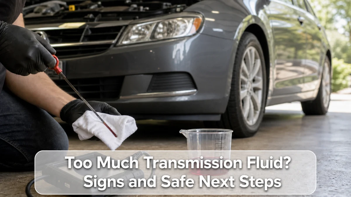 Too Much Transmission Fluid? Signs and Safe Next Steps