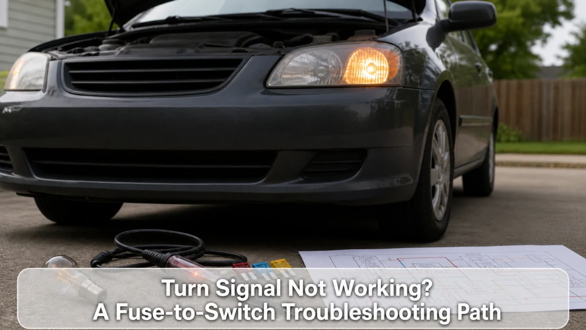 Turn Signal Not Working? A Fuse-to-Switch Troubleshooting Path