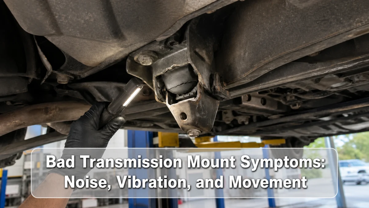 Bad Transmission Mount Symptoms: Noise, Vibration, and Movement