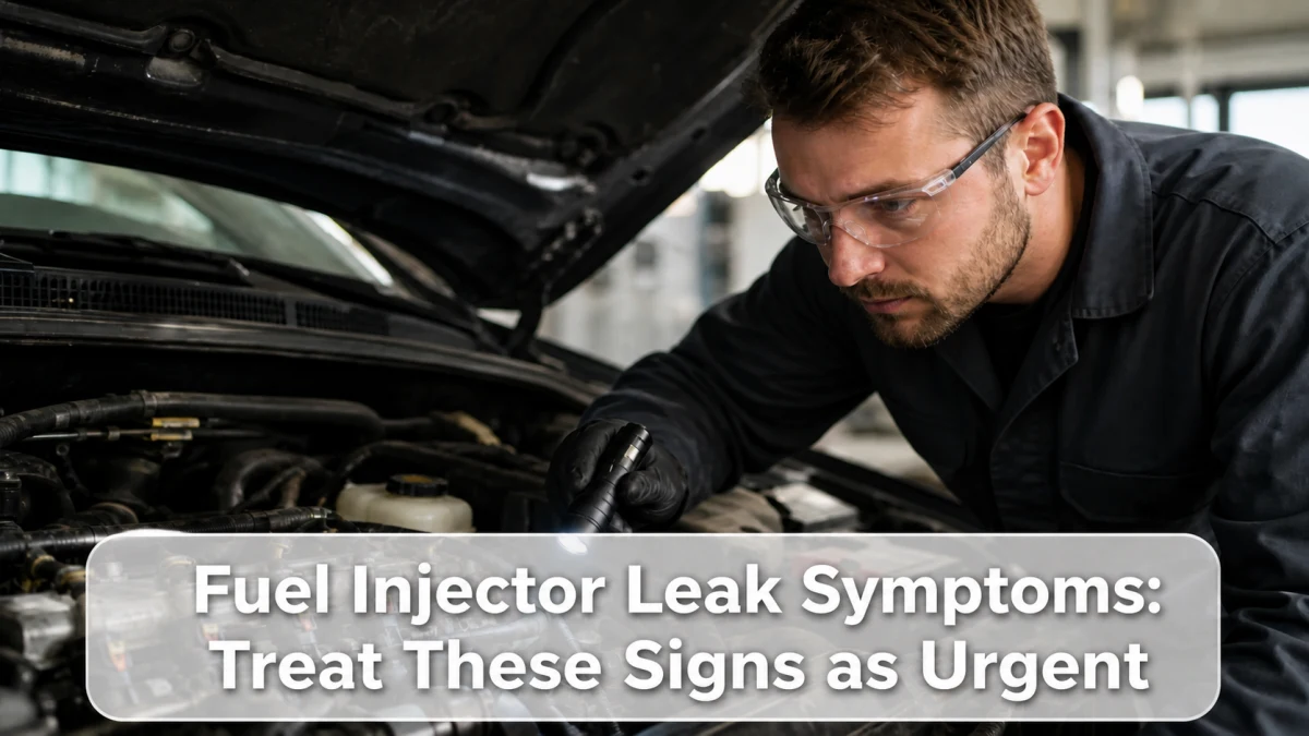 Fuel Injector Leak Symptoms: Treat These Signs as Urgent