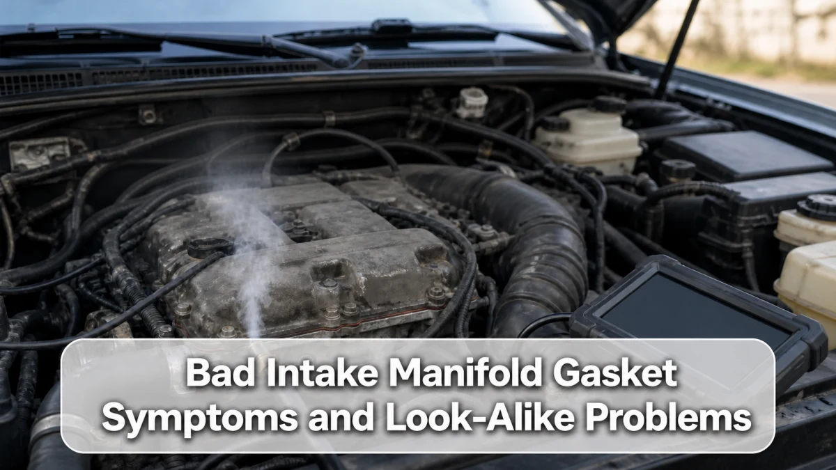 Bad Intake Manifold Gasket Symptoms and Look-Alike Problems
