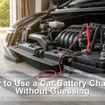 How to Use a Car Battery Charger Without Guessing