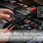Bad Starter Relay Symptoms and Simple Confirmation Checks