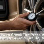 How to Check Tire Pressure Correctly: A Cold-Tire Routine