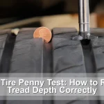 The Tire Penny Test: How to Read Tread Depth Correctly