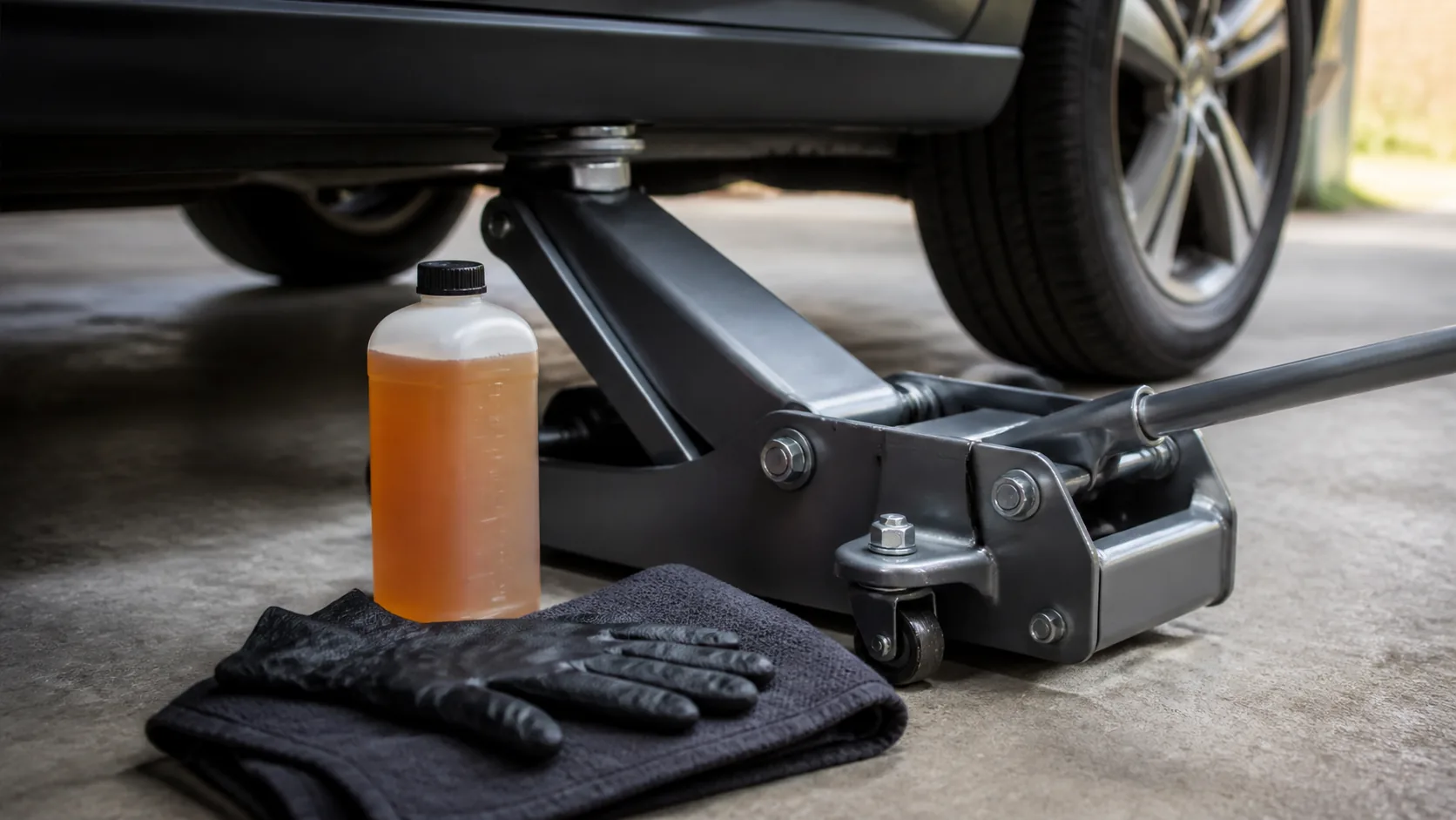 hydraulic oil for floor jack featured image