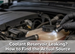 Coolant Reservoir Leaking? How to Find the Actual Source