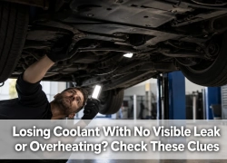 Losing Coolant With No Visible Leak or Overheating? Check These Clues