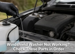 Windshield Washer Not Working? Check These Parts in Order