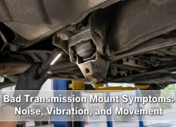Bad Transmission Mount Symptoms: Noise, Vibration, and Movement