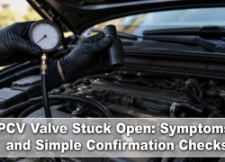PCV Valve Stuck Open: Symptoms and Simple Confirmation Checks
