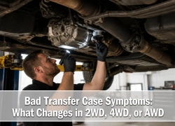 Bad Transfer Case Symptoms: What Changes in 2WD, 4WD, or AWD