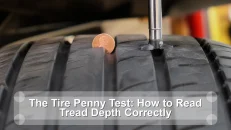The Tire Penny Test: How to Read Tread Depth Correctly