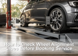 How to Check Wheel Alignment Clues Before Booking Service