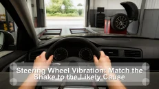 Steering Wheel Vibration: Match the Shake to the Likely Cause